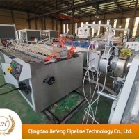 PVC profile extrusion line