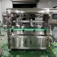 Double head tracking filling machine