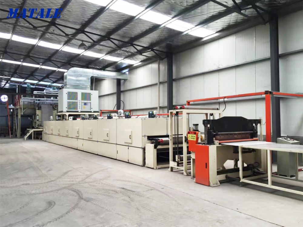 Bitumen carpet coating line