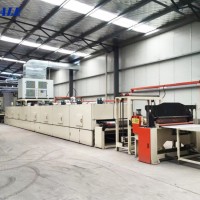 Bitumen carpet coating line