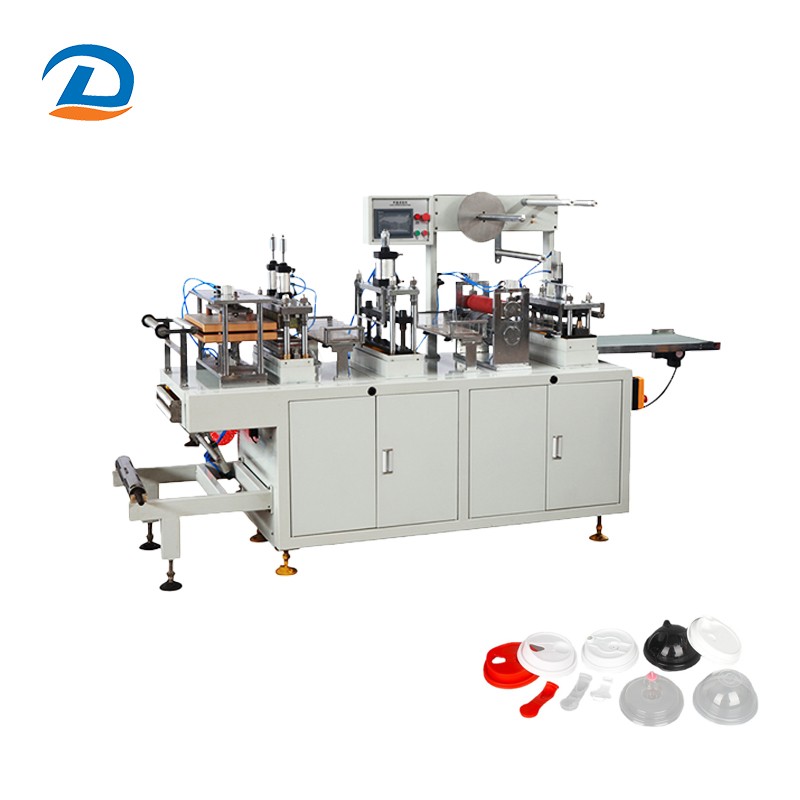 Plastic lids making machine