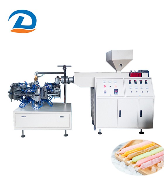 Ice lolly tube making machine