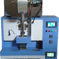Small bag feeding and packaging machine