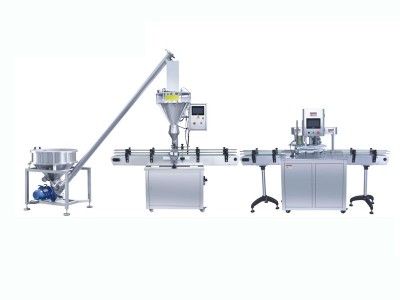 Powder filling packing line