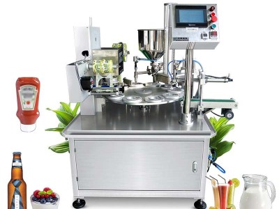 Cup sealing machine