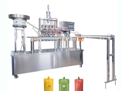 Stand up bag filling machines