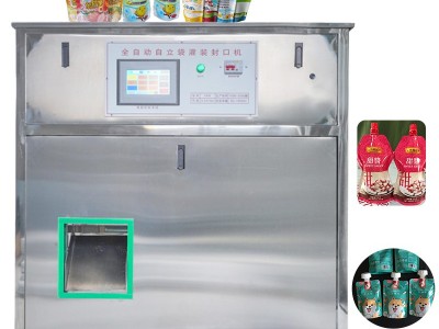 Pouch filling sealing machine