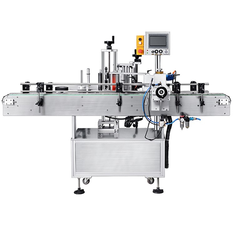 Bottle labeling machine