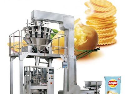 Potato chips packing machine