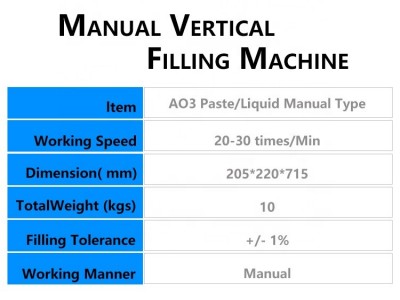 Paste liquid filling machine / 2