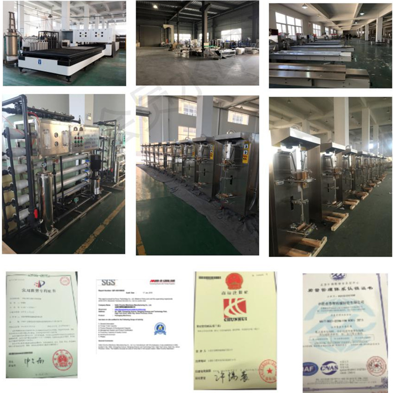 Beverage Juice Drinking Filling and Sealing Machine