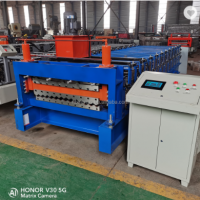 Double layer forming machine