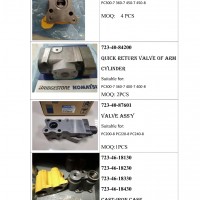Komatsu PC300-7 VALVE
