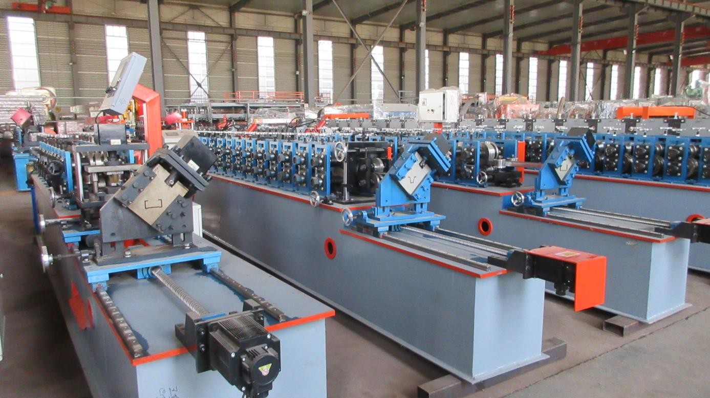 C Z type steel purlin machine / 5