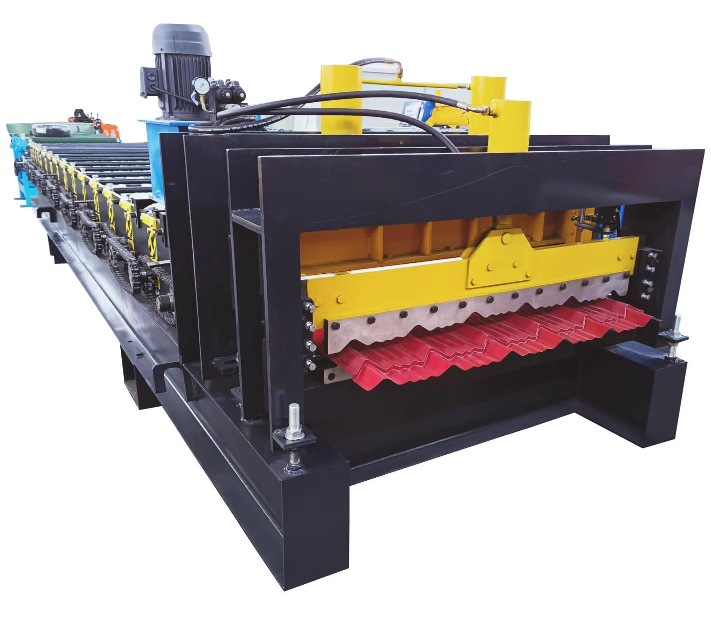 glazed tile forming machine