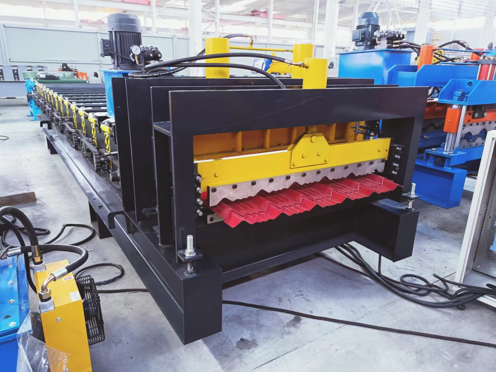 glazed tile forming machine / 2