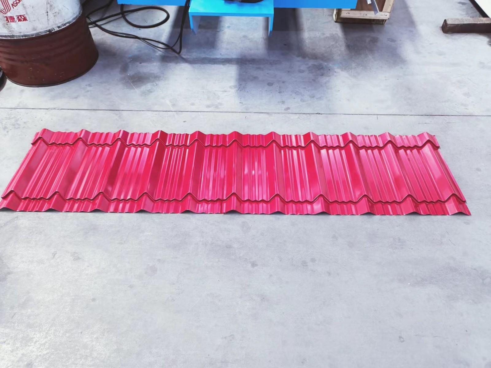 glazed tile forming machine / 3