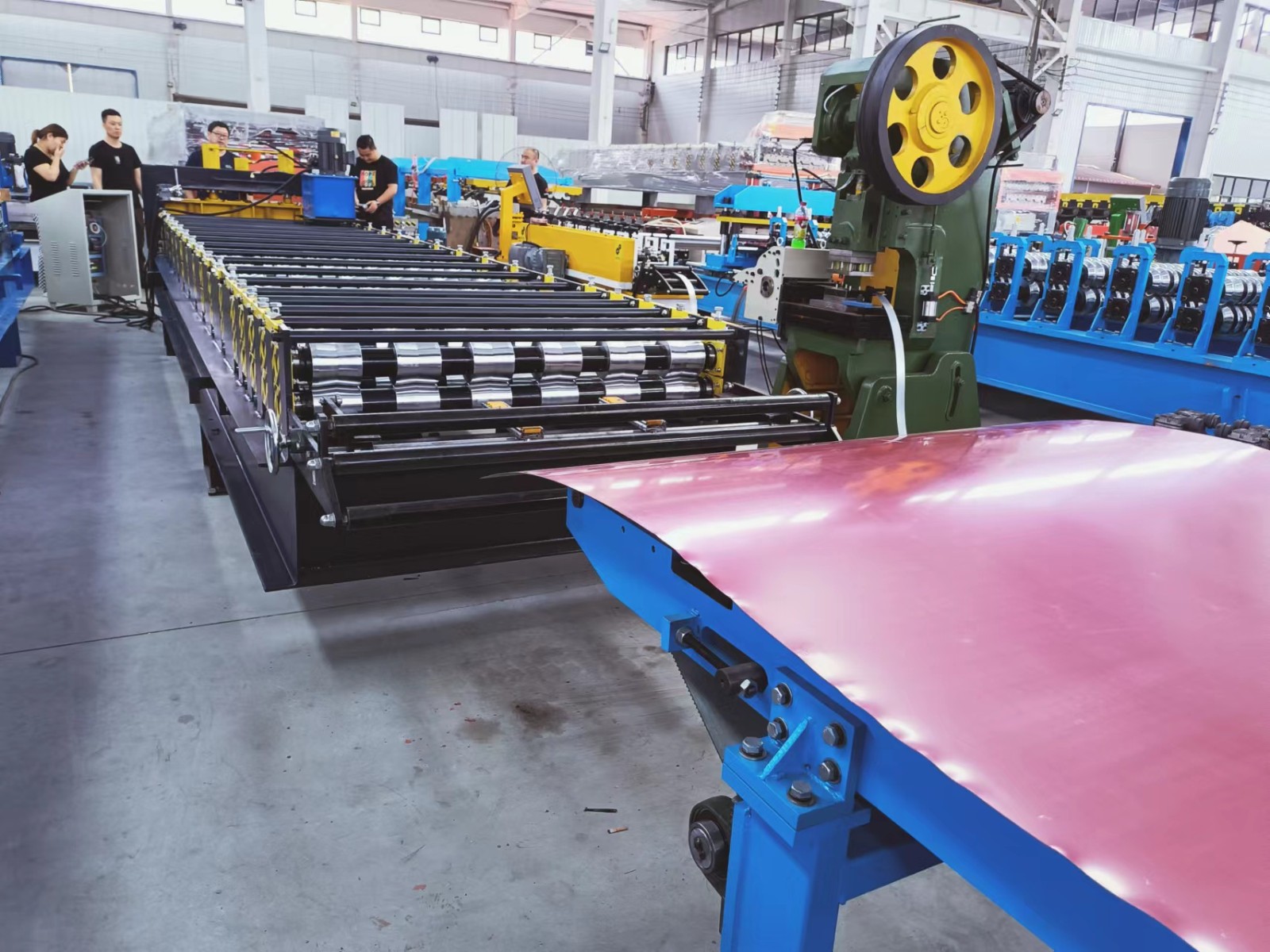 glazed tile forming machine / 4