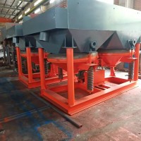 Gravity separation coal dressing jig