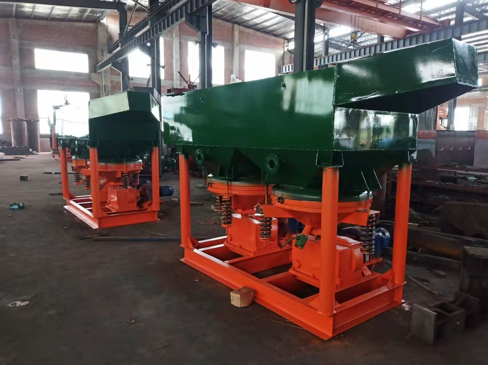 Gravity separation coal dressing jig / 2