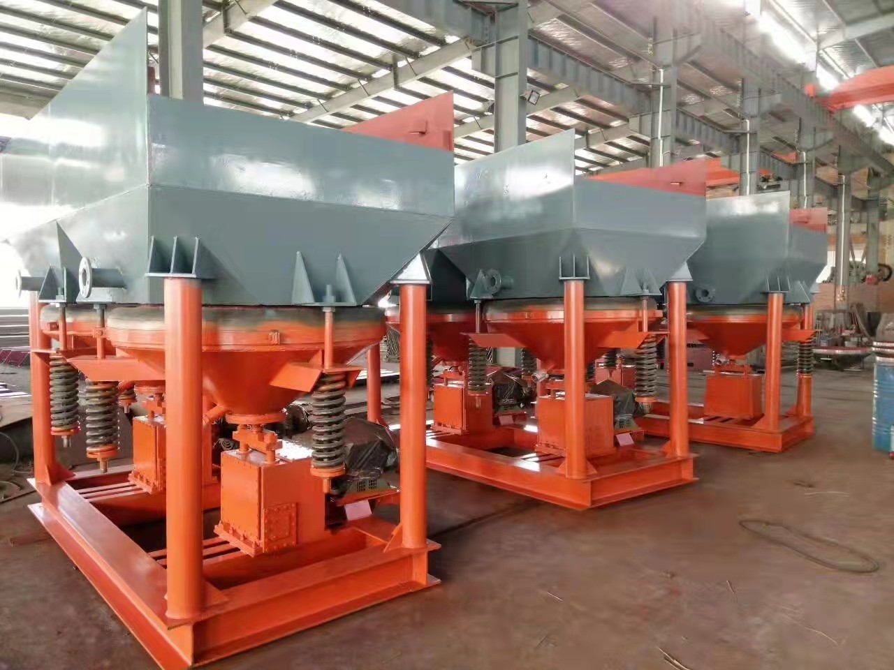 Gravity separation coal dressing jig / 4