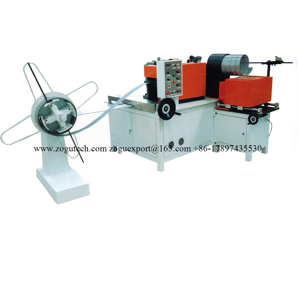 central tube rolling machine