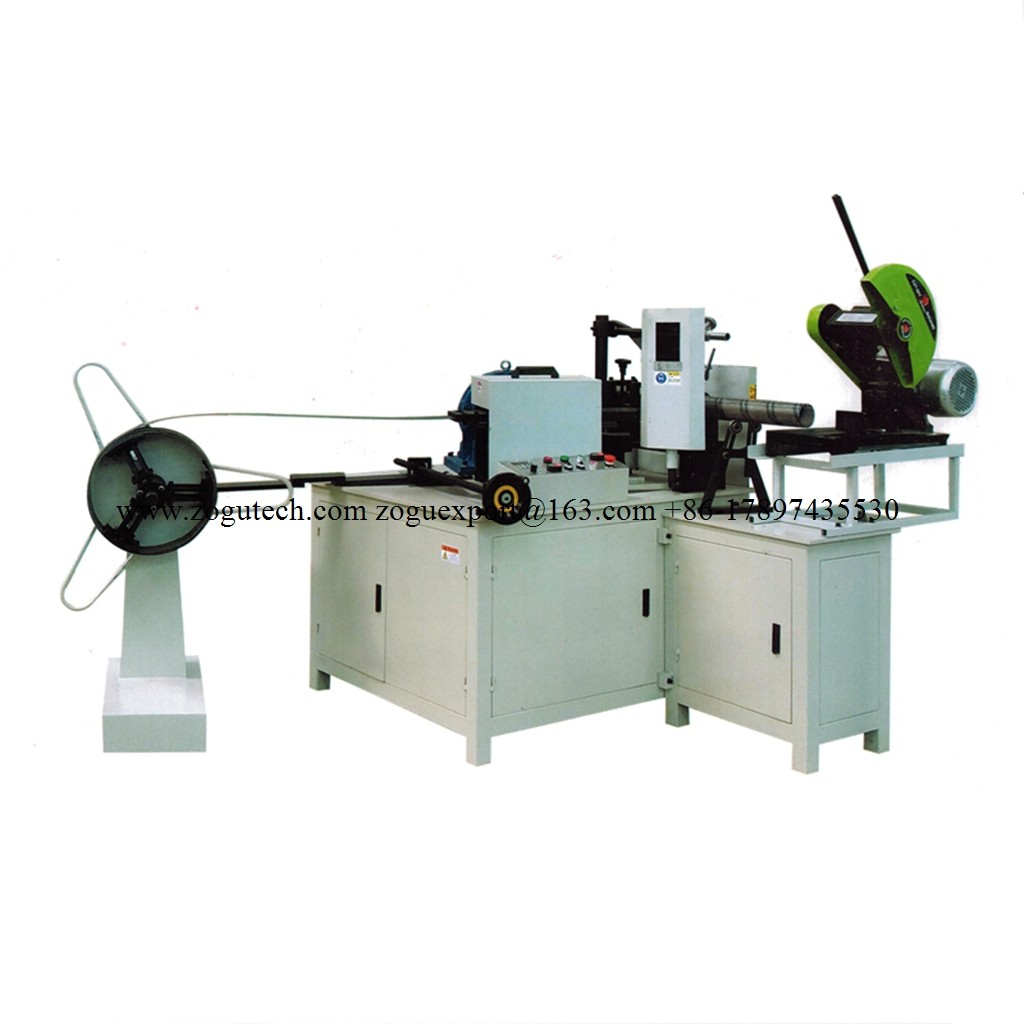 Spiral welded pipe machine