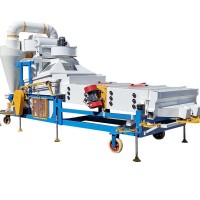 combined seed cleaner