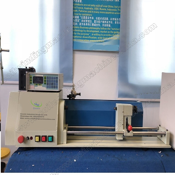 Fishing line winding machine