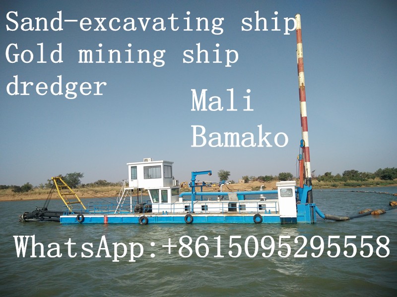 Sand-excavating ship gold / 2