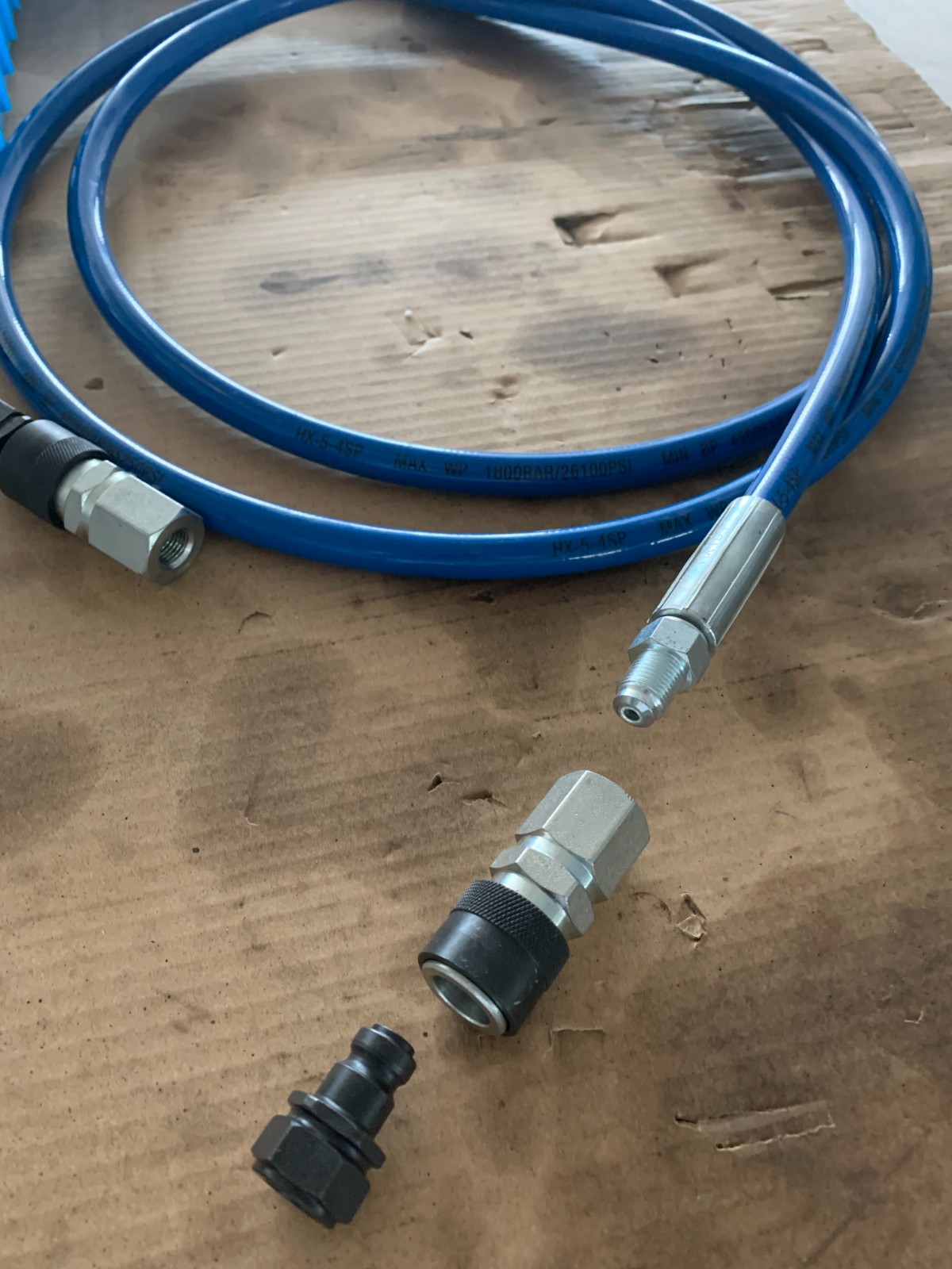 High pressure hose / 5