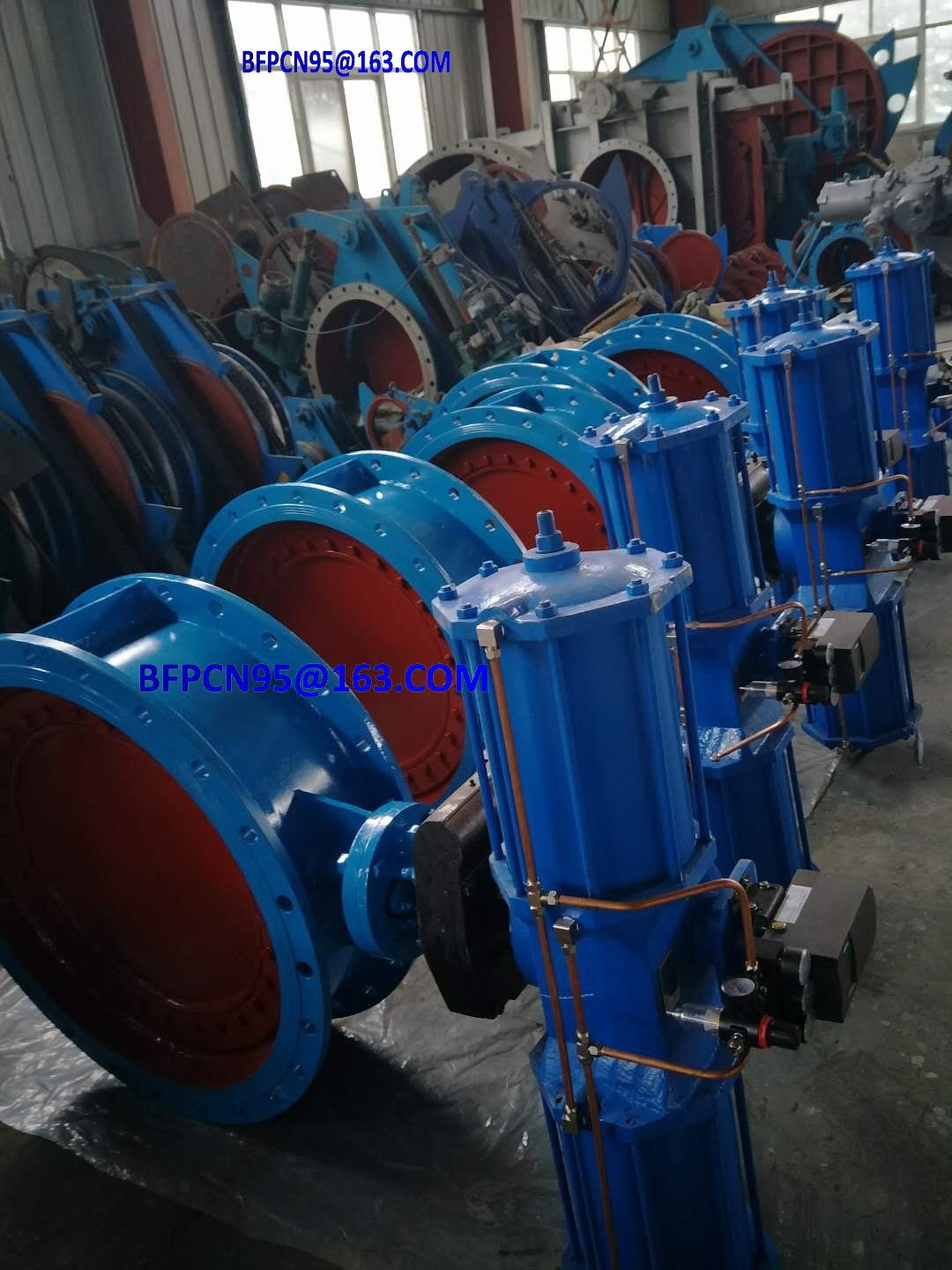 Gas butterfly valve