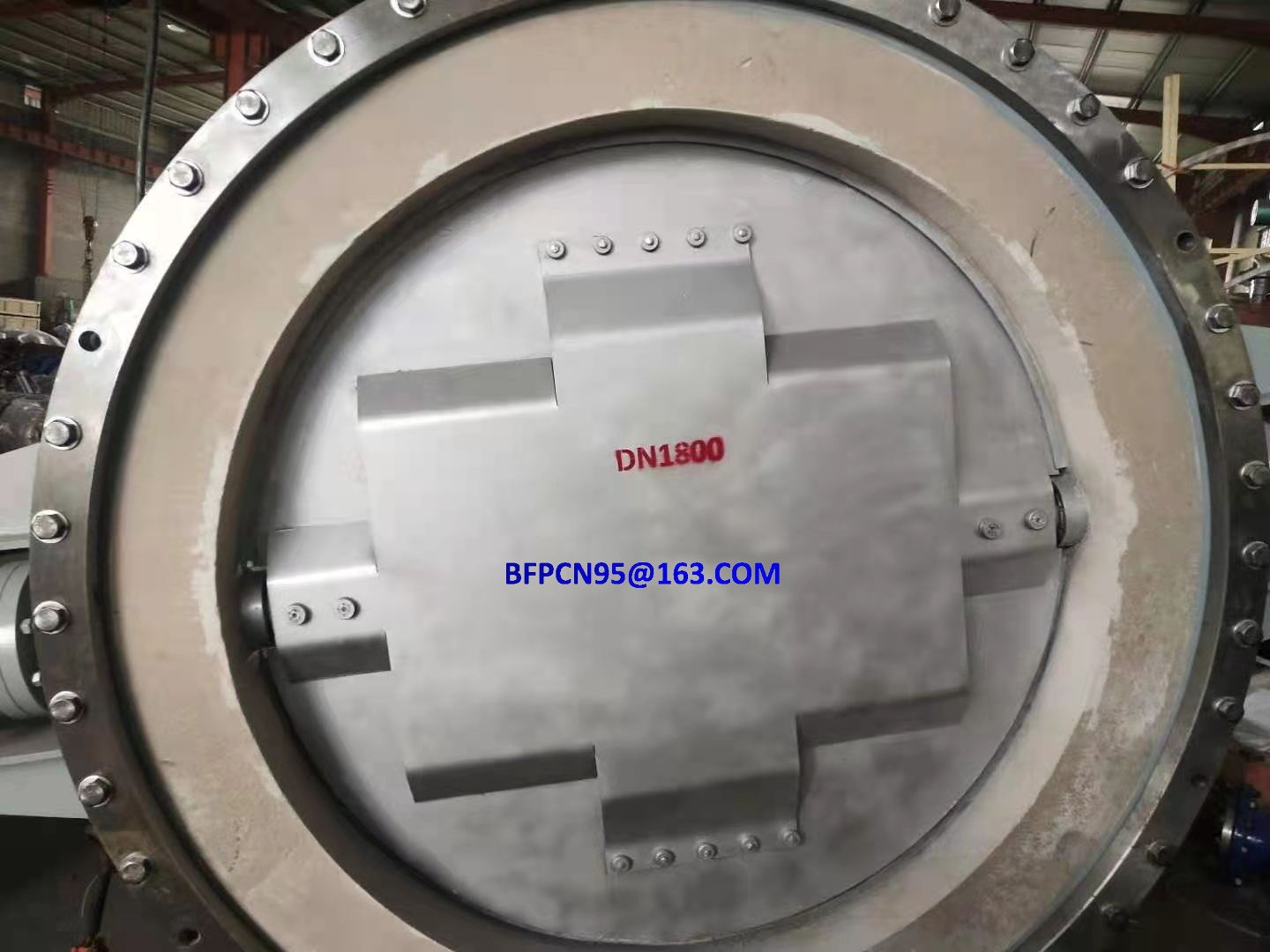 High temmerature fluegas valve / 5
