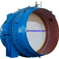 Turbine inlet butterfly valve