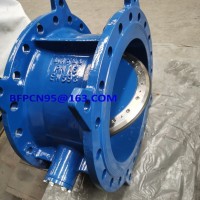 Horizontal butterfly valve