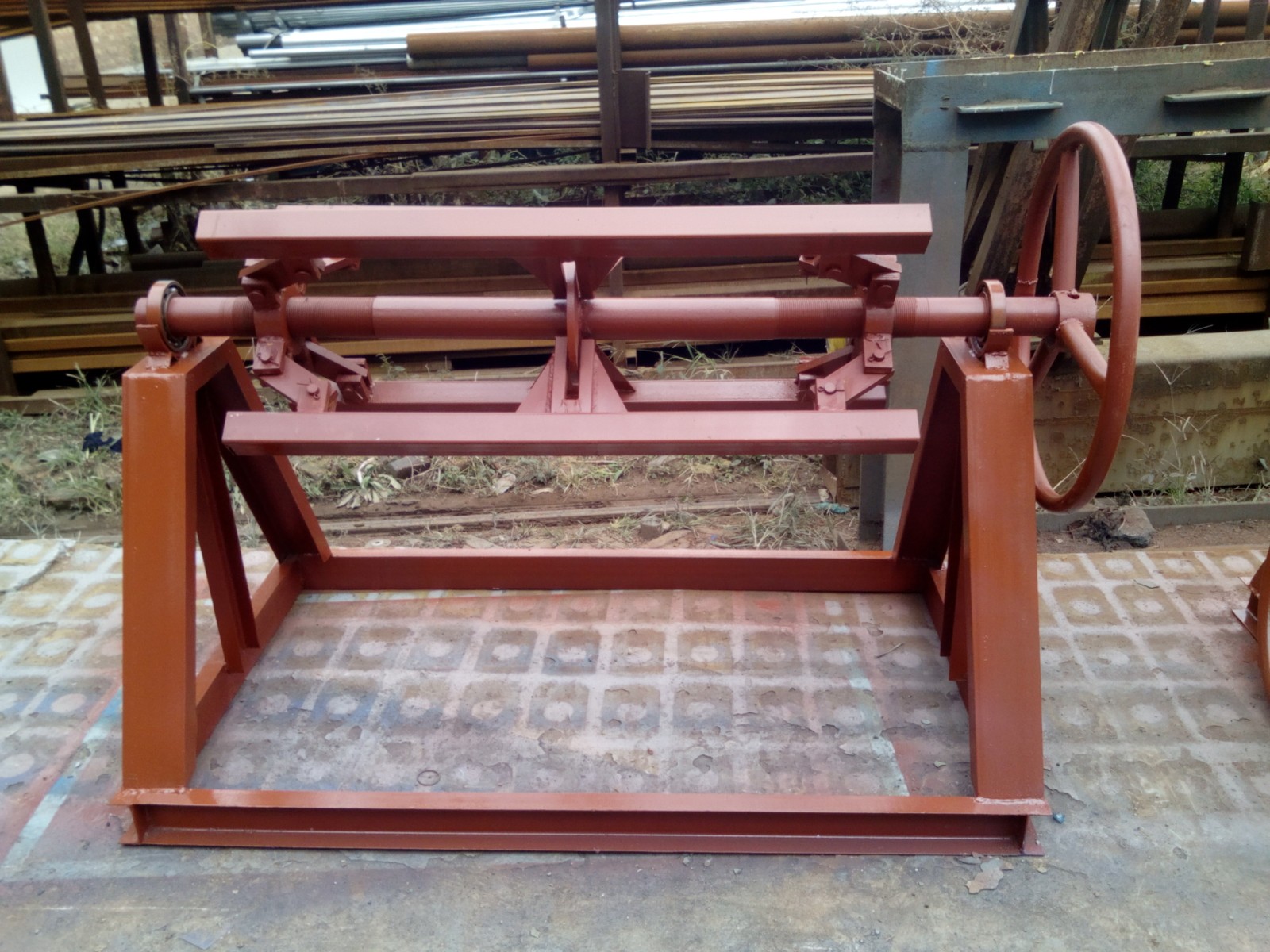 5T Manual horizontal decoiler / 4