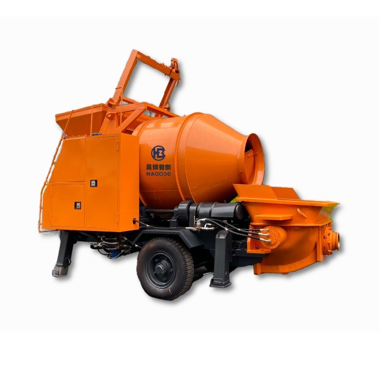 concrete pump with mixer / 2