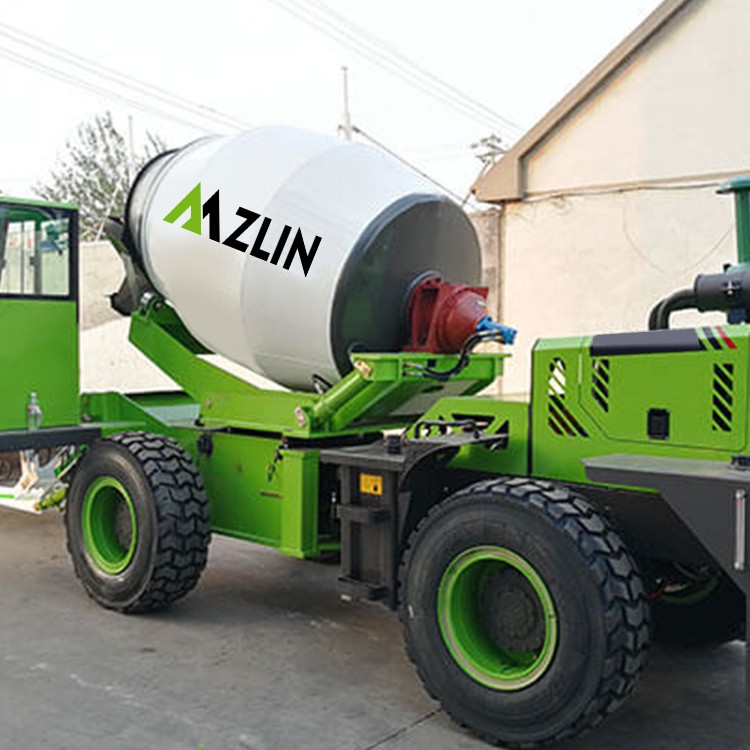 self loding concrete mixer / 2