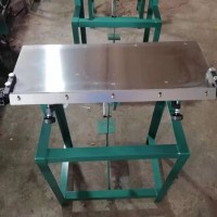 Pneumatic foot folding machine