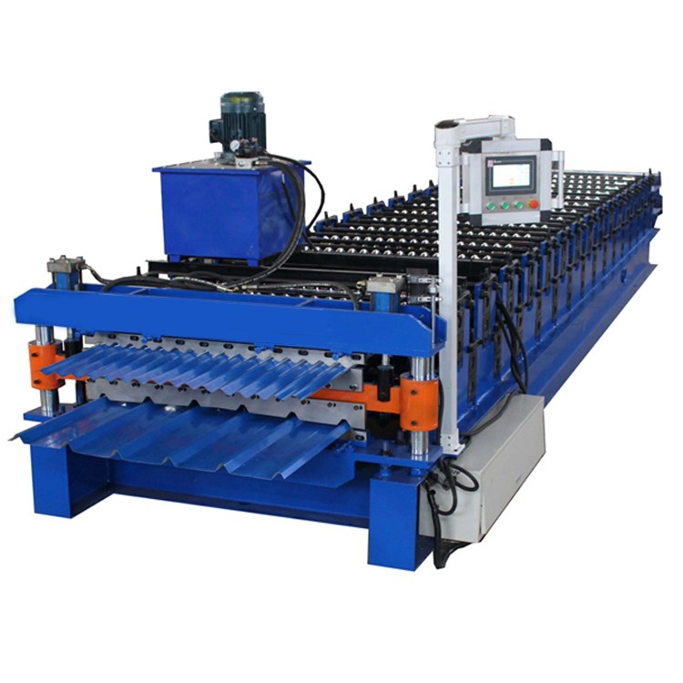 Double layer forming machine