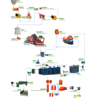 500tpd CIL CIP Gold Plant