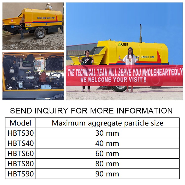 HBTS30 concrete pumps / 6
