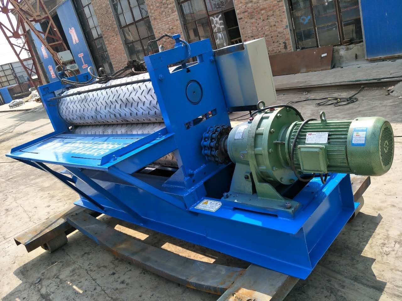 carving plate knurling machine