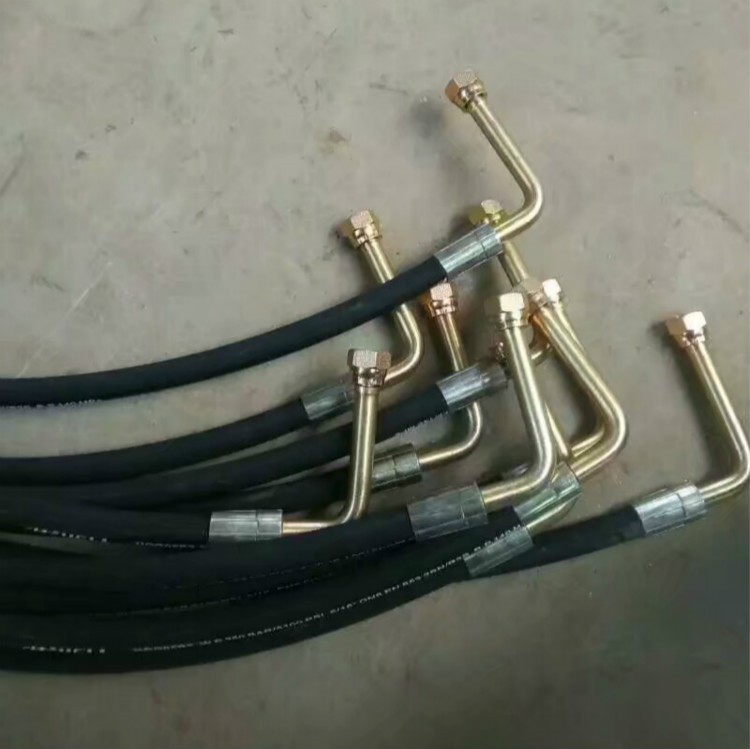 Steel wire hydraulic oil pipe / 2