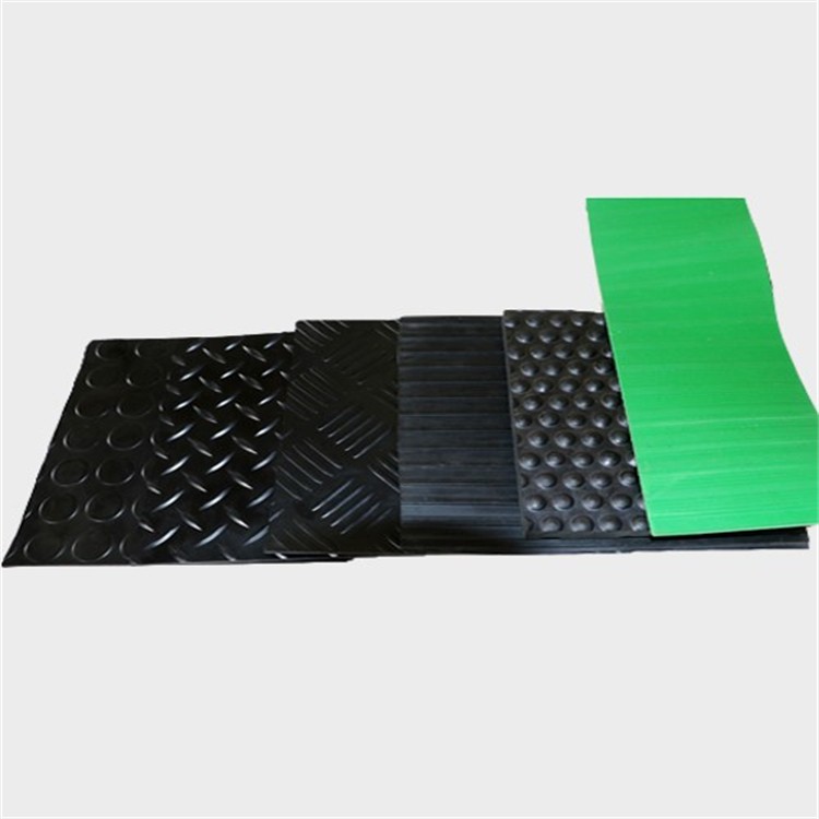 Non-slip rubber plate