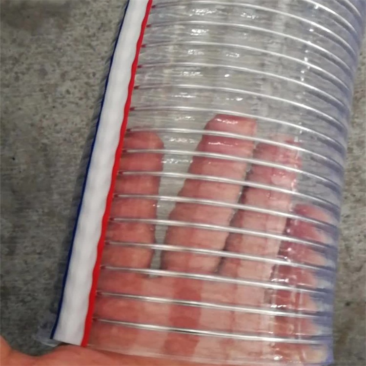 PVC steel wire reinforced hose / 7