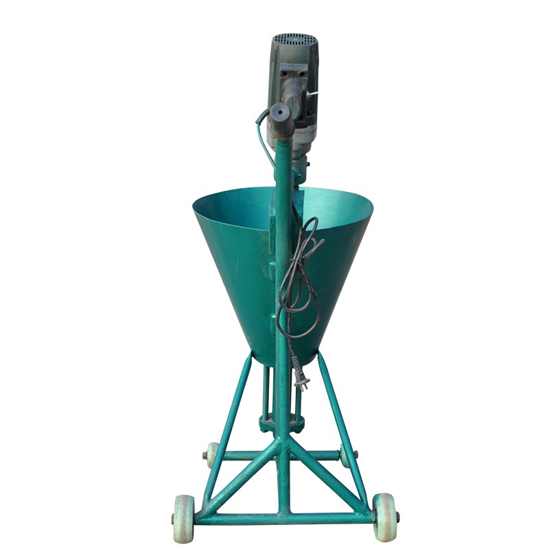Electric drill grouting pump / 4
