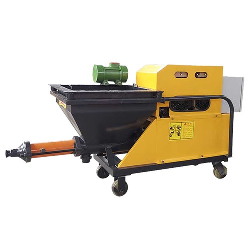 Screw spraying machine