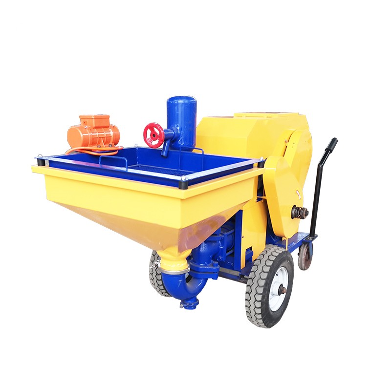 Mortar spraying machine