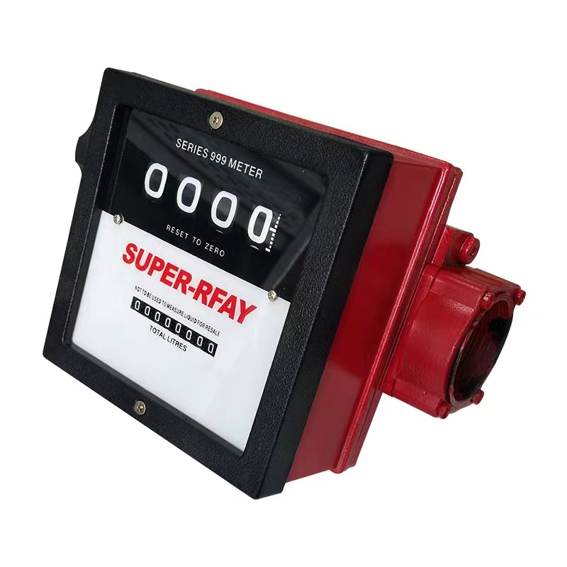four-digit  fuel flow meter / 3
